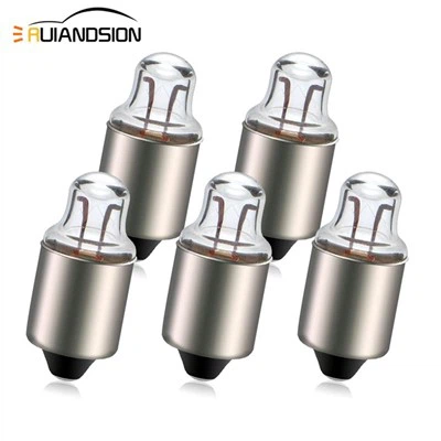 Ruiandsion B9 Led Flashlight Noob Hloov Cov Teeb Meem Teeb Meem 1.2V Sov Dawb